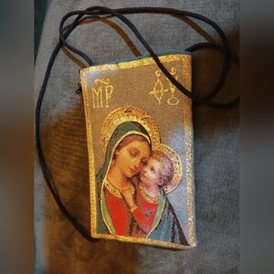 Iconic Religious Art Crossbody Bag